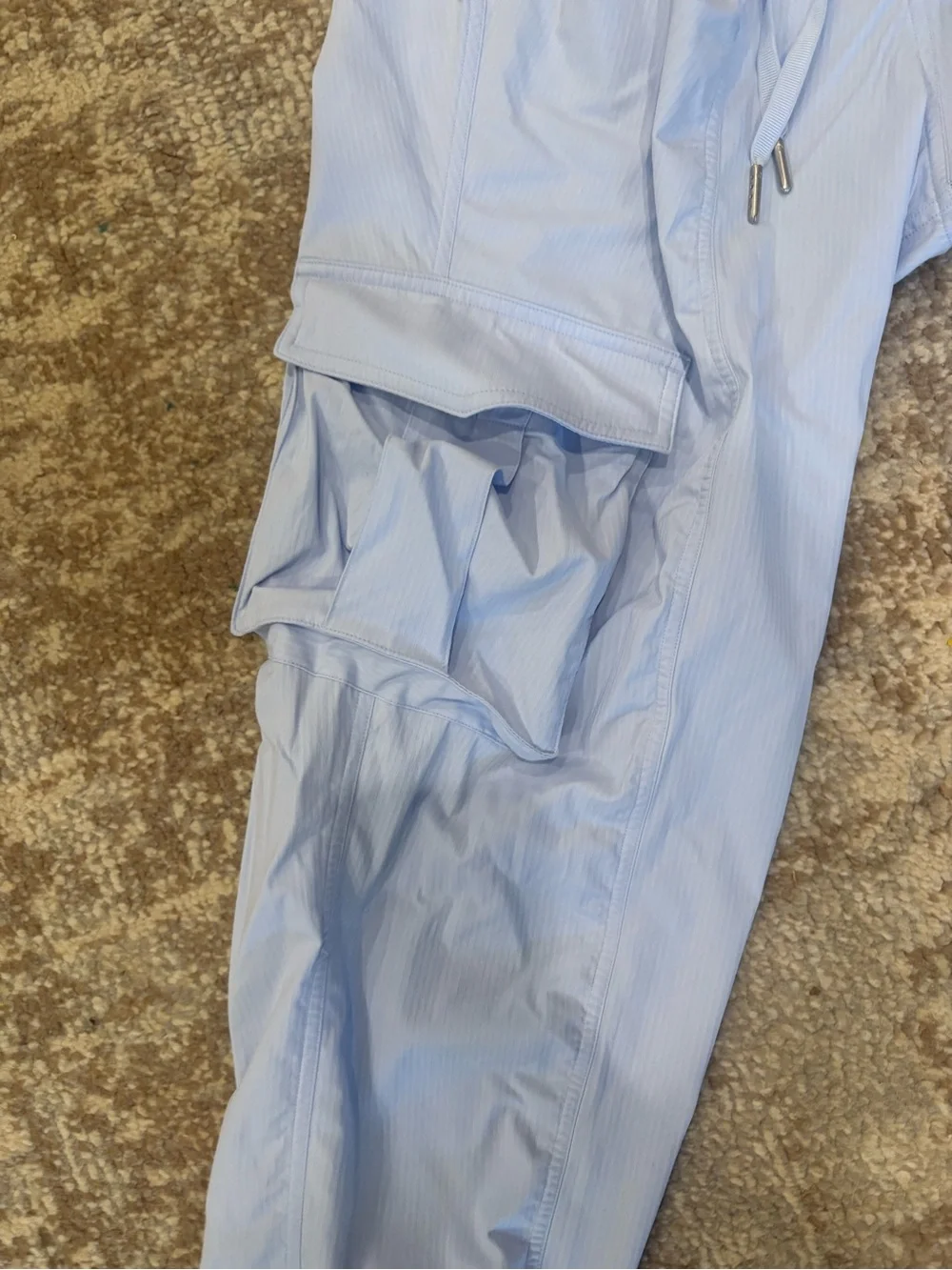 Lululemon Light Blue Cargo Jogger Pants